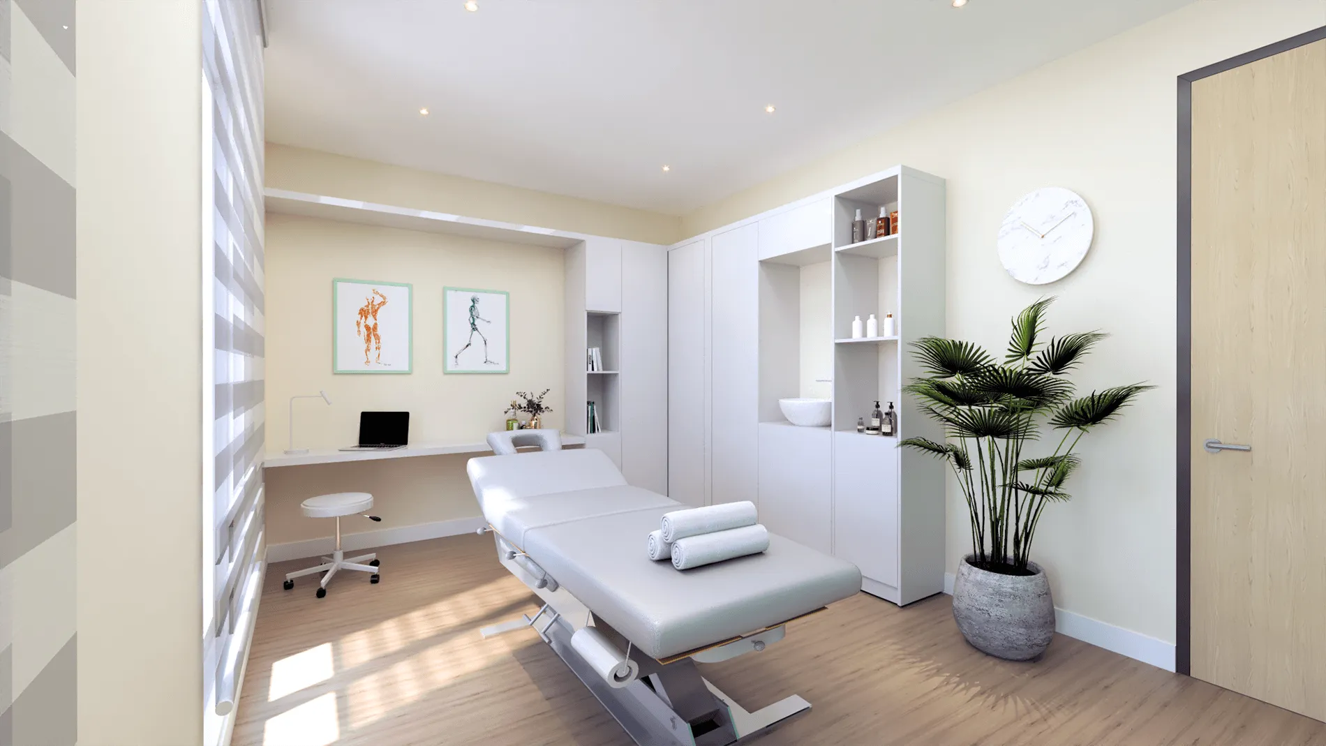 Wellness Clinic Sensory Design — interior by Oui Bea