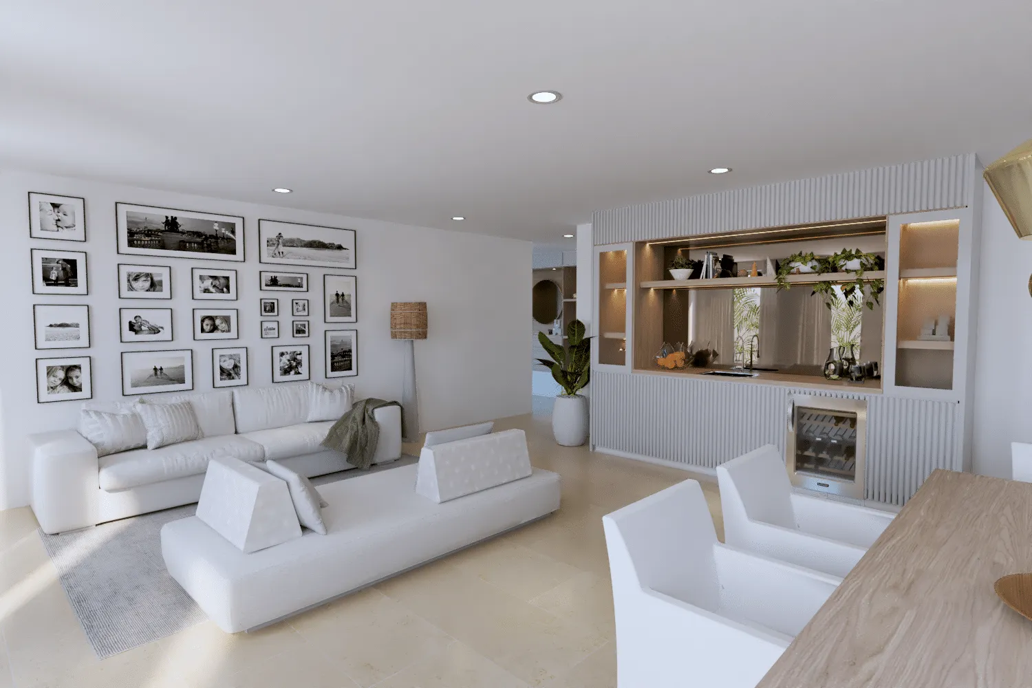 Pinecrest Forever Home — interior by Oui Bea