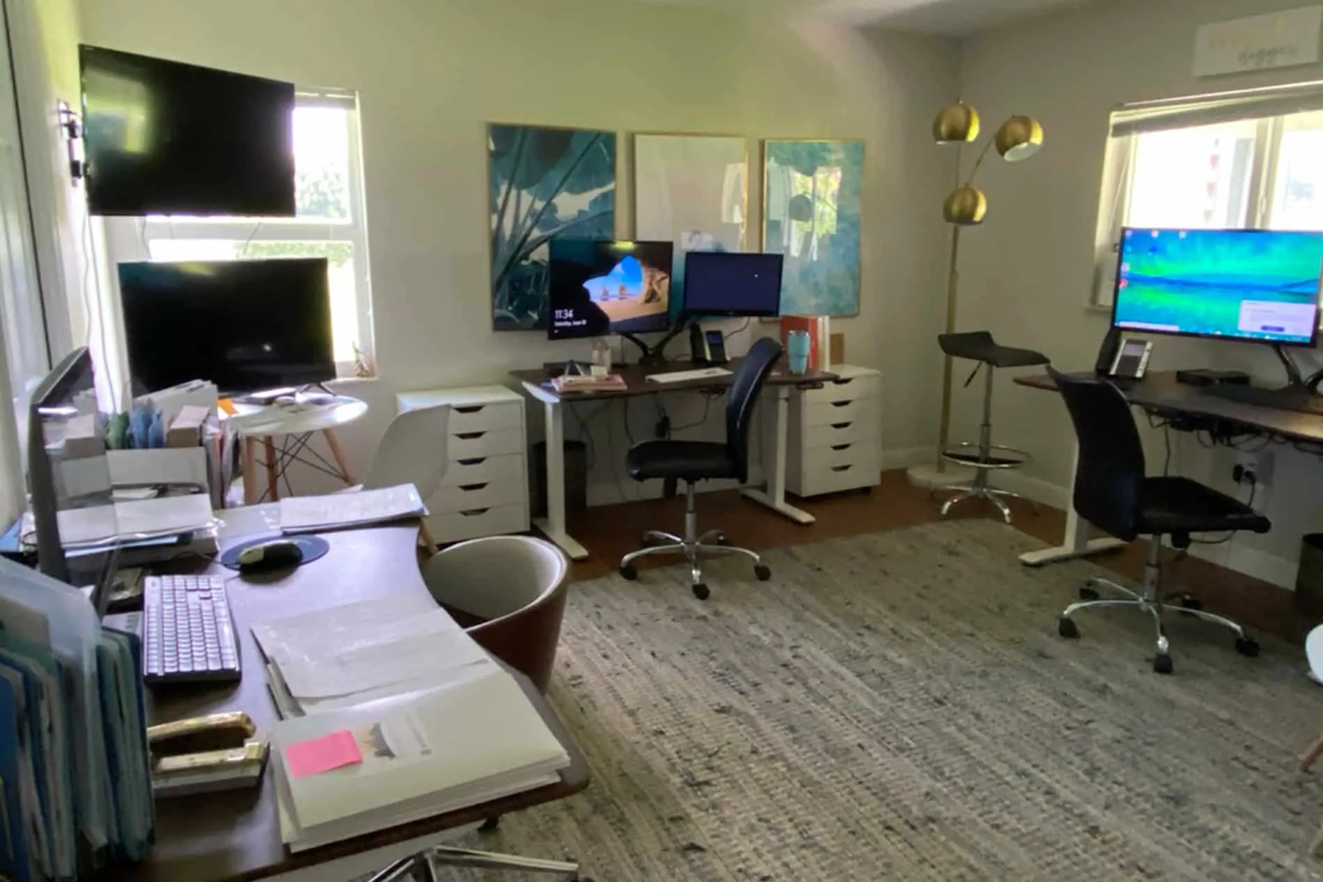 The house before its conversion into the Modular Business Office