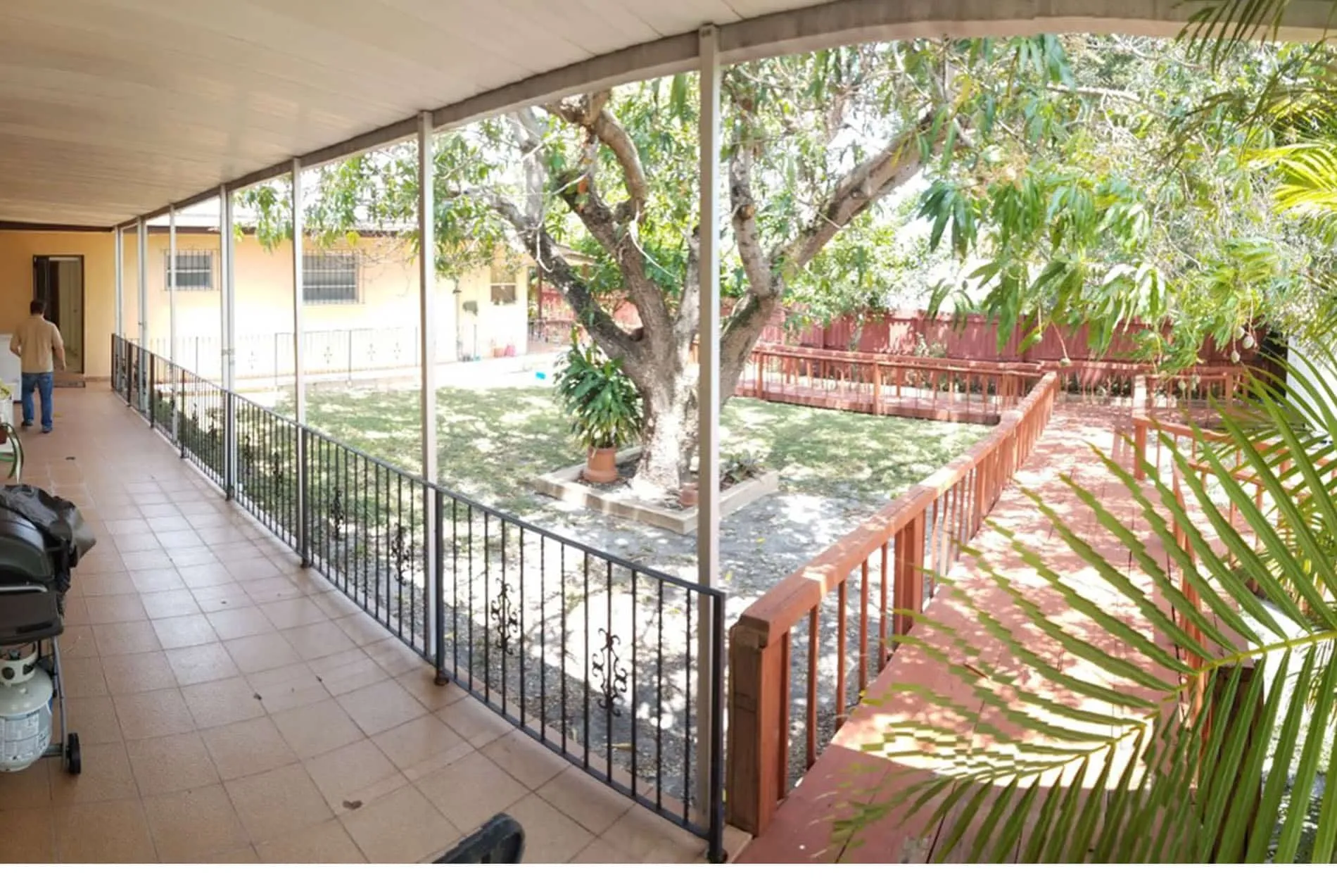 Coconut Grove home before the renovation