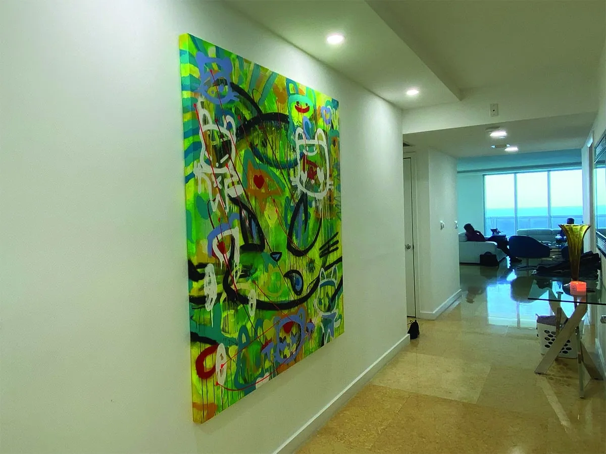 Penthouse interior before the transformation
