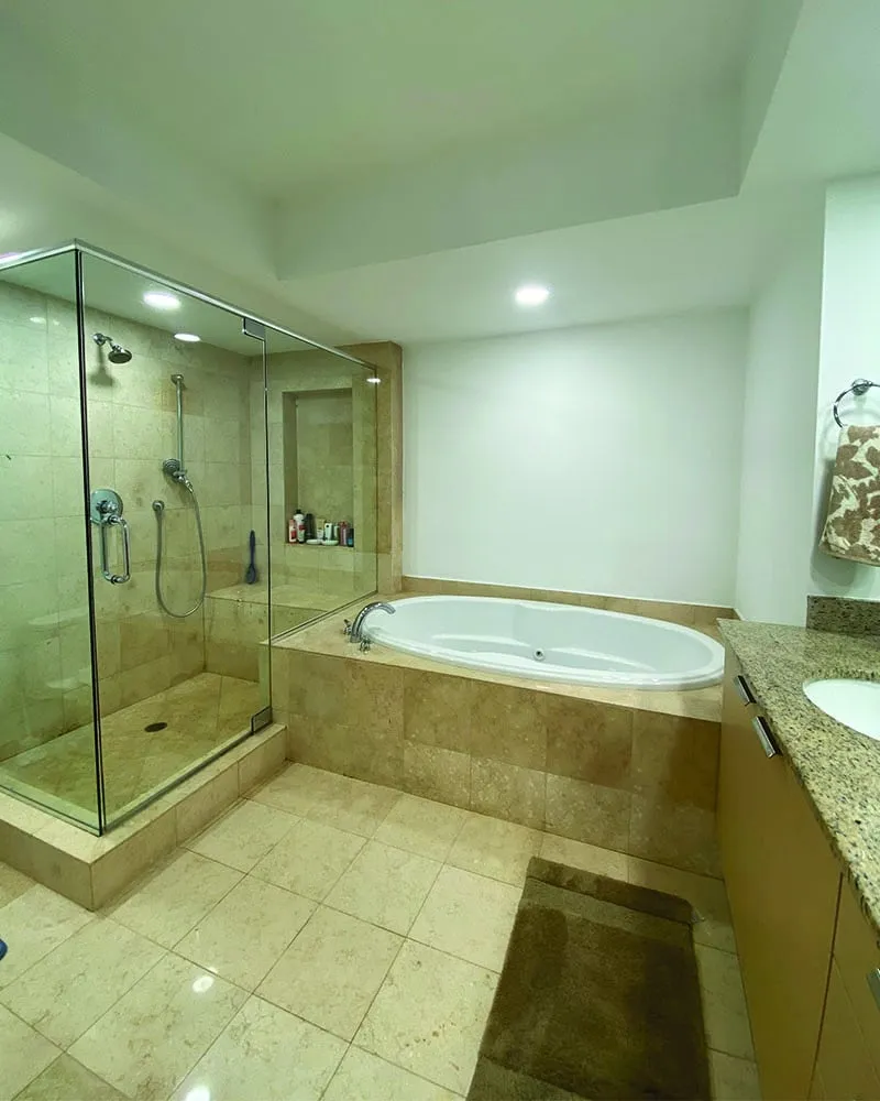 Penthouse interior before the transformation