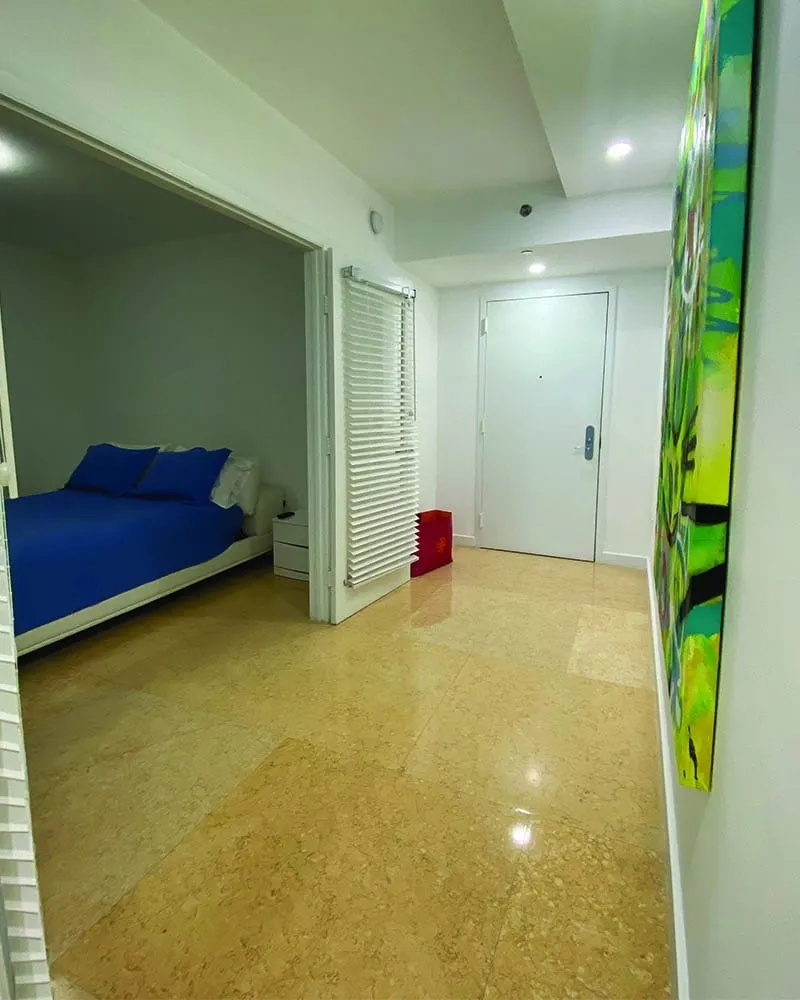 Penthouse interior before the transformation
