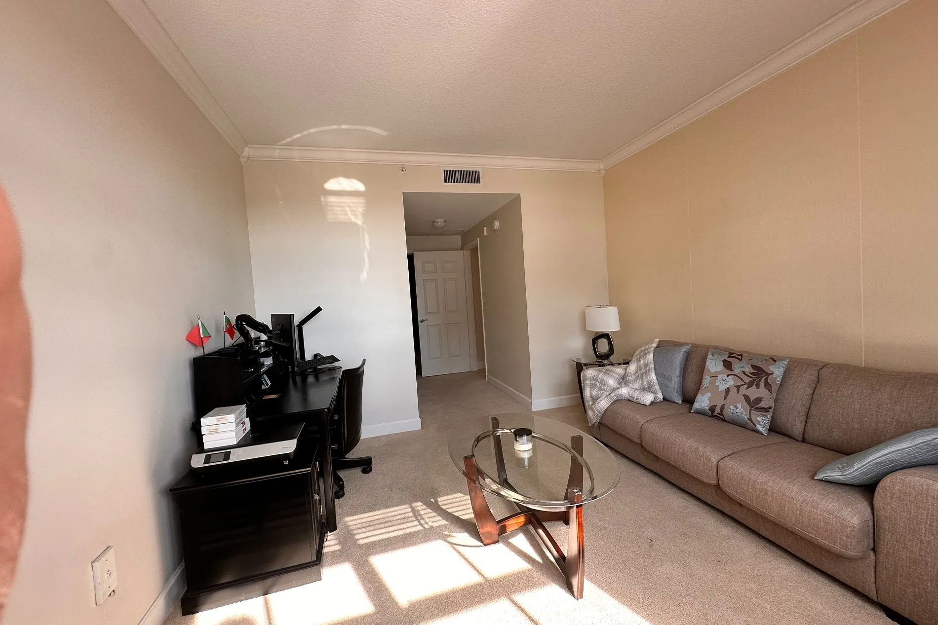 Coral Gables apartment before the redesign