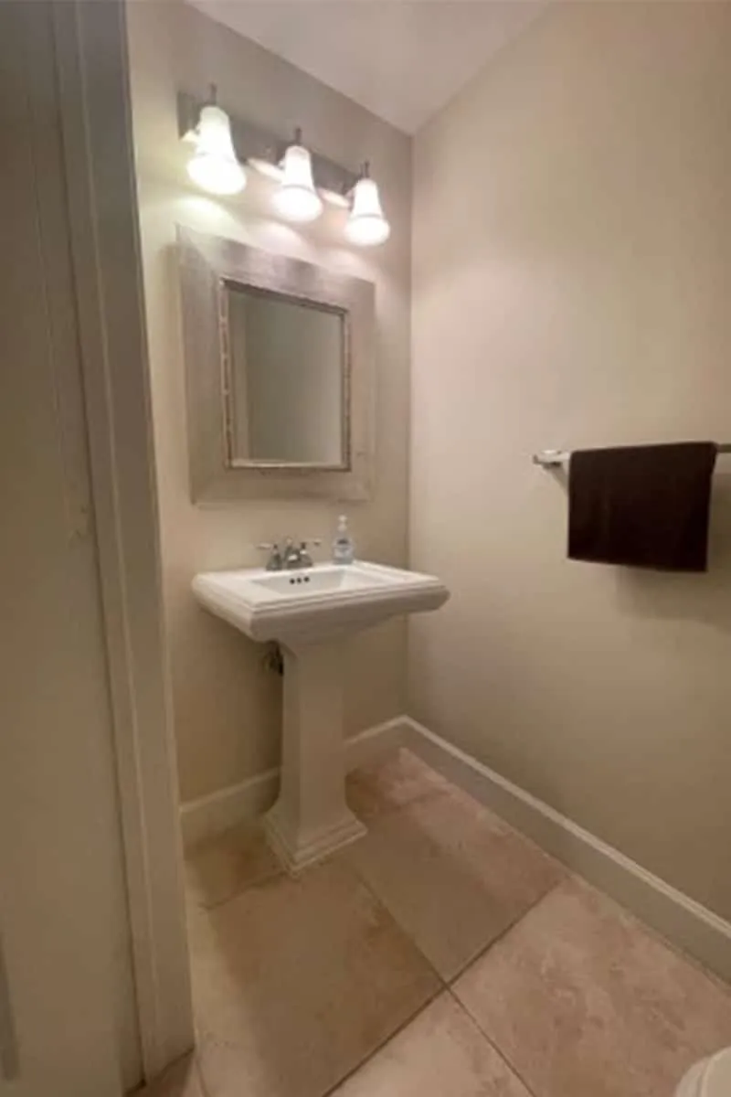 Coral Gables apartment before the redesign