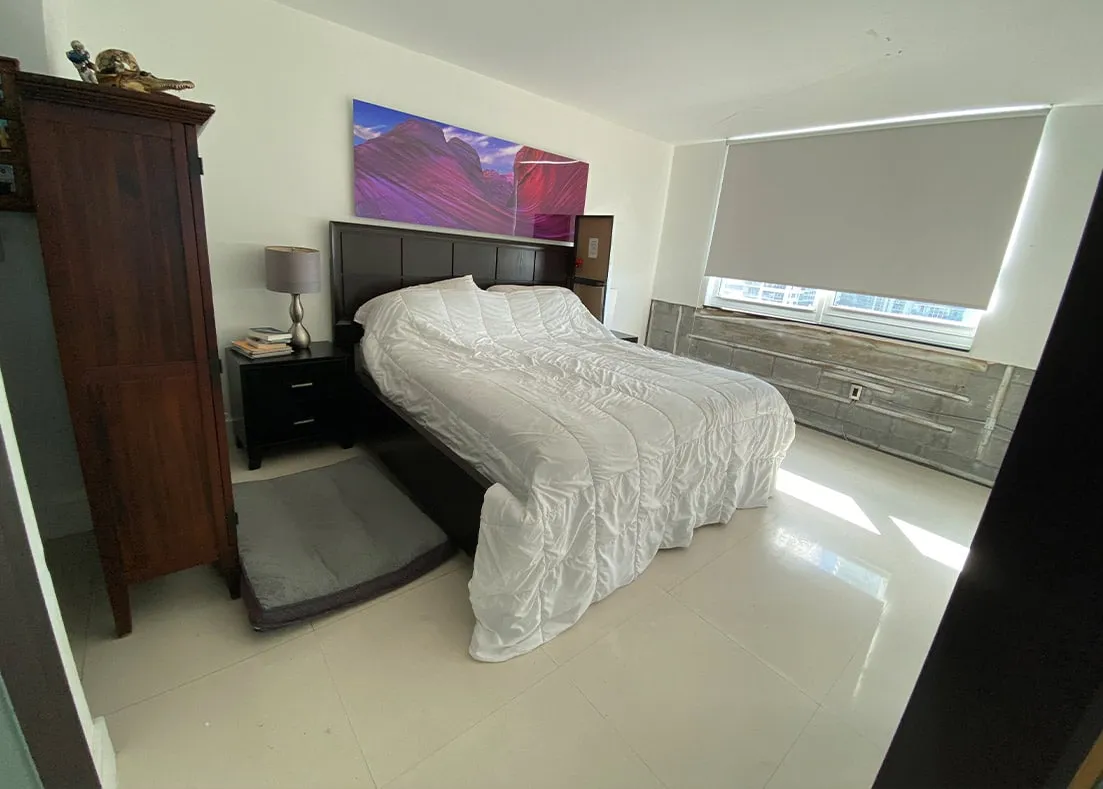 Brickell condo interior before the redesign
