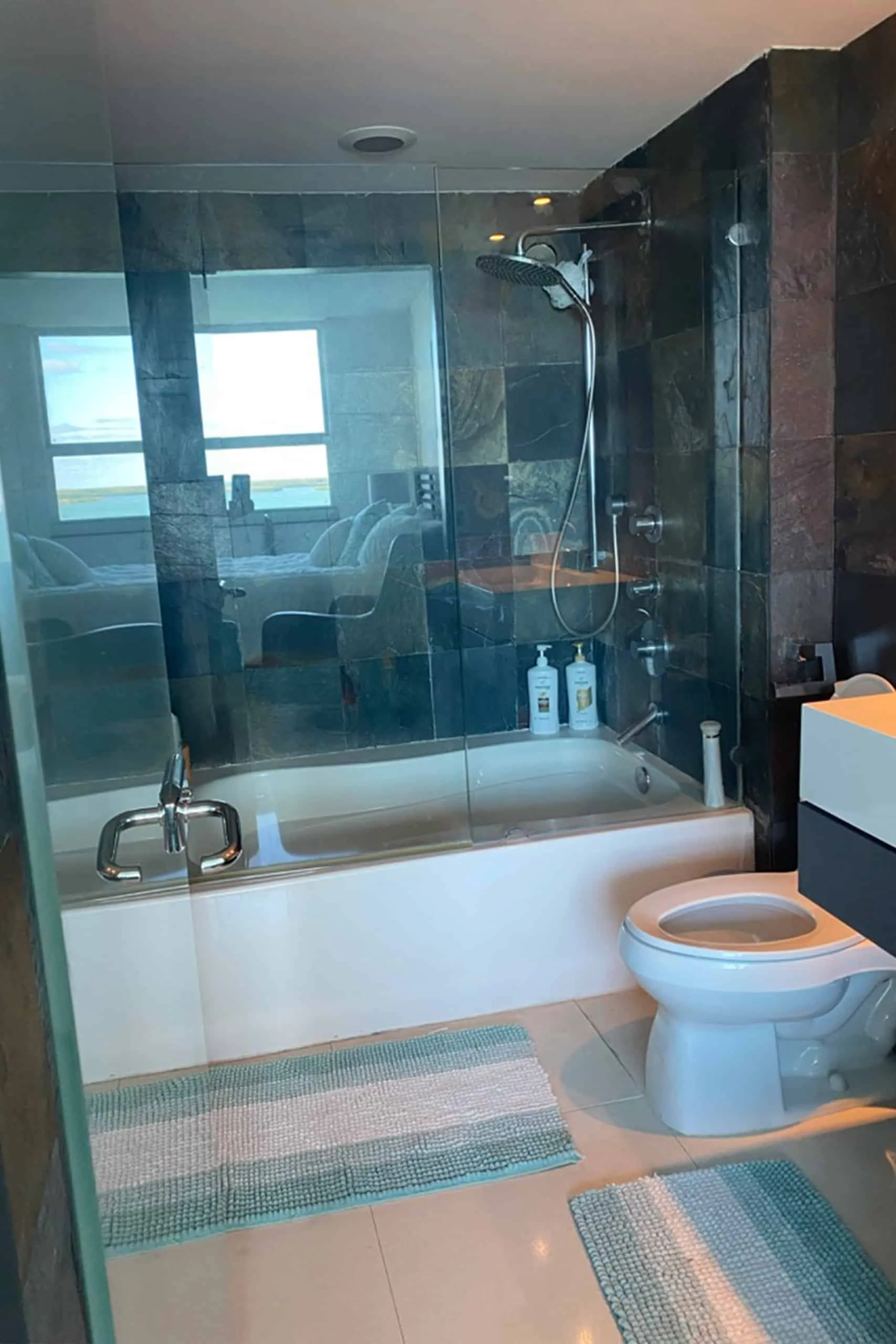 Brickell condo interior before the redesign
